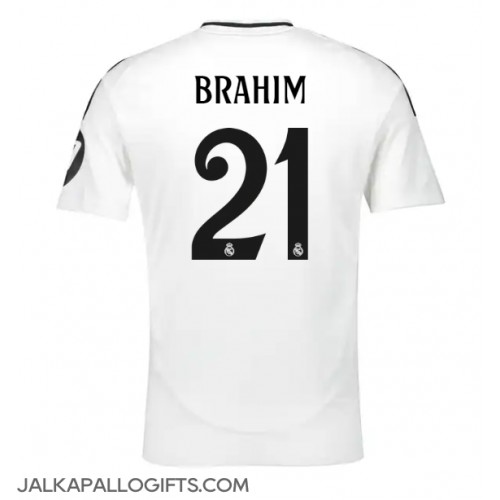 Real Madrid Brahim Diaz #21 Kotipaita 2024-25 Lyhythihainen